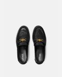  Giày Nữ Versace Croc-effect Medusa '95 Loafers 'Black' 