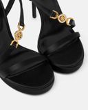  Giày Nữ Versace Crystal Medusa '95 Sandals 'Black' 