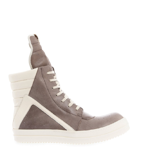  Giày Rick Owens Nam Fogachine Geobasket 'Dust Grey' 