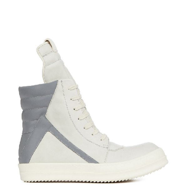  Giày Rick Owens Nữ Fw22 Strobe Runway Geobasket 'White' 