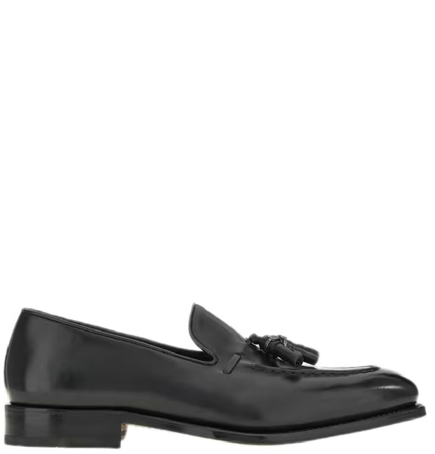  Giày Salvatore Ferragamo Nam Loafer With Tassels 'Black' 
