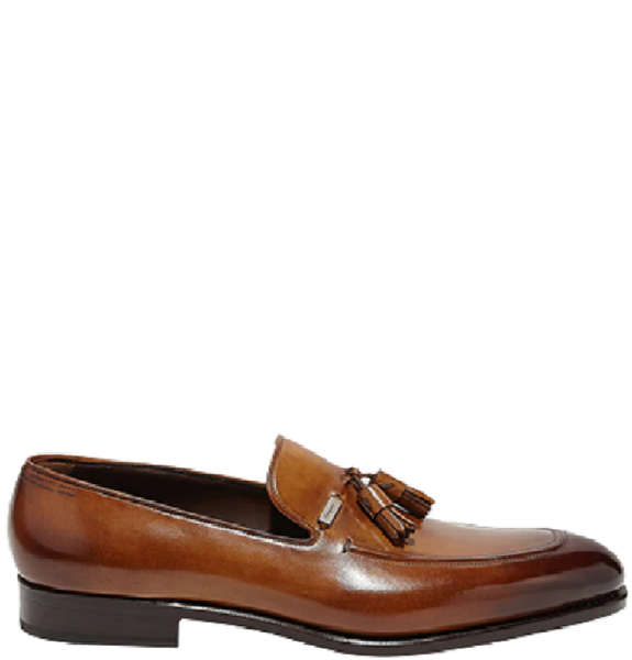  Giày Salvatore Ferragamo Nam Loafers With Tassels 'Amber' 