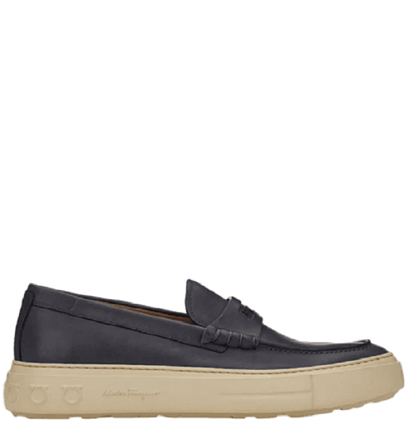  GiàyNam Salvatore Ferragamo Sporty Loafer 'Stromboli Sand' 