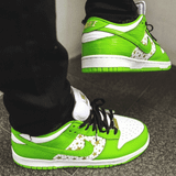  Giày Nike Sb Dunk Low Supreme Stars Mean 'Green' 