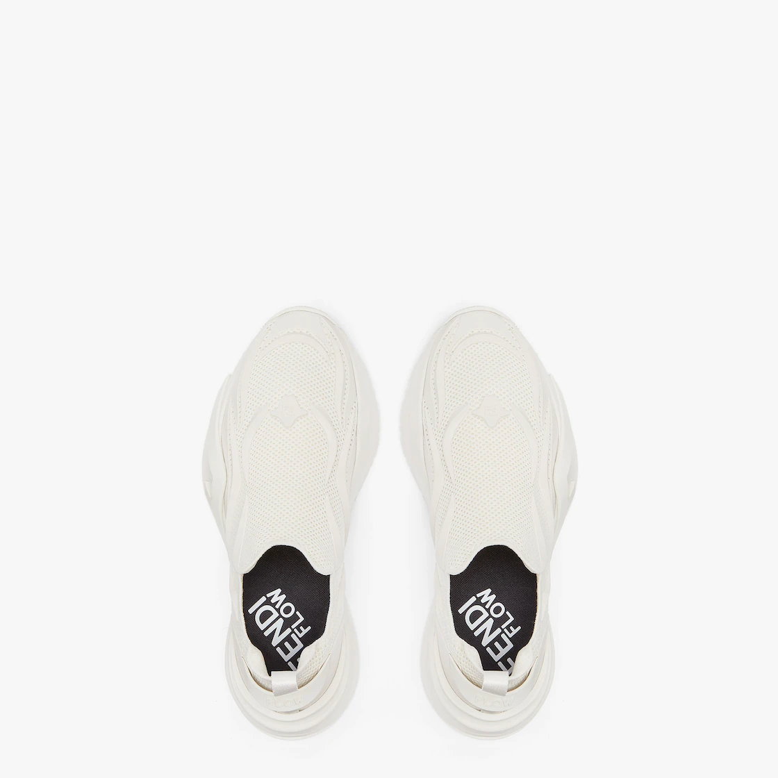 Fendi runners deals white