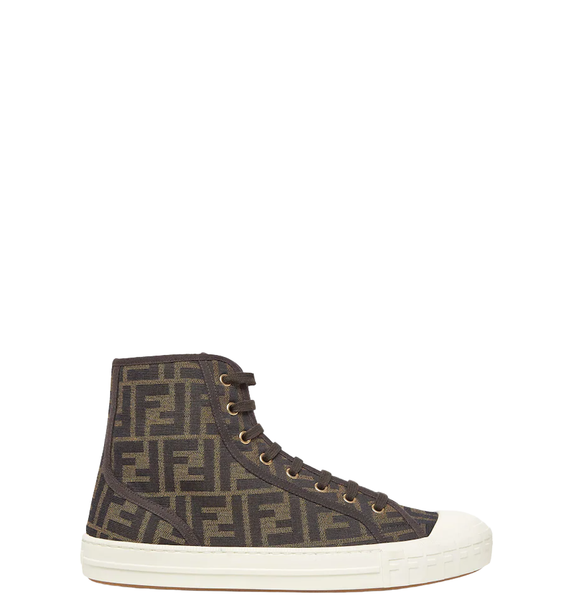  Giày Nam Fendi High-Top Domino 'Brown' 