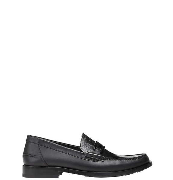  Giày Nam Fendi Leather Loafers 'Black' 