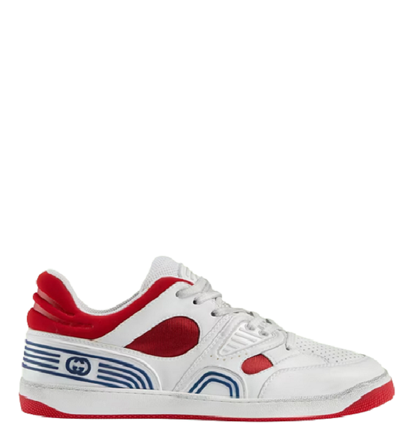  Giày Nam Gucci Basket 'White Demetra' 