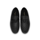  Giày Nam Louis Vuitton Hockenheim Moccasin 'Black' 