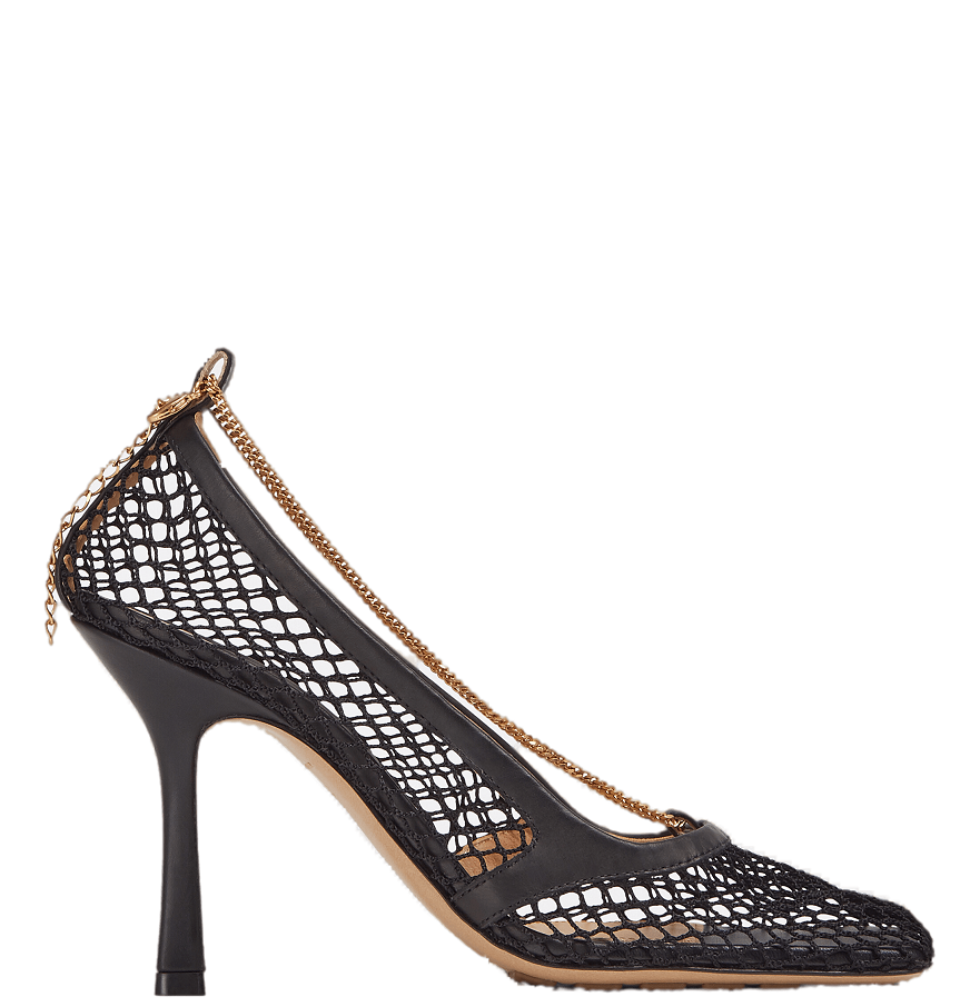  Giày Nữ Bottega Veneta Stretch 'Black' 