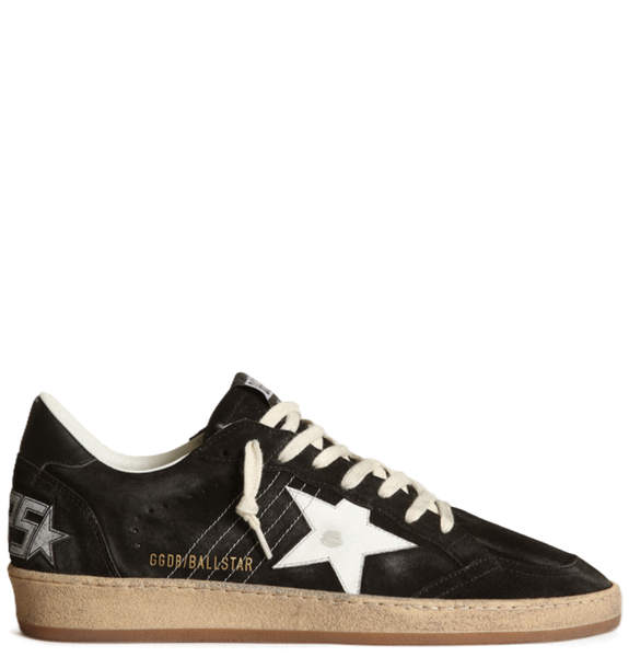  Giày Nam Golden Goose Men's Ball Star 'Black' 
