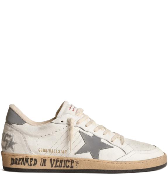  Giày Nam Golden Goose Ball Star 'White' 