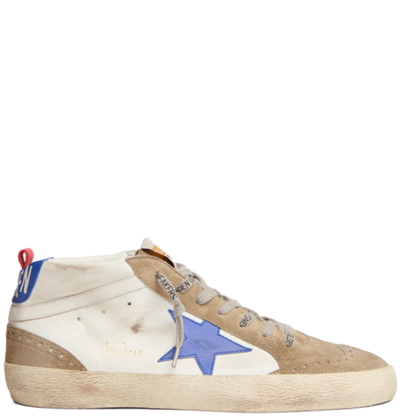  Giày Nam Golden Goose Mid Star 'White' 