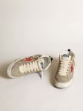  Giày Nam Golden Goose Mid Star 'Dove Gray' 