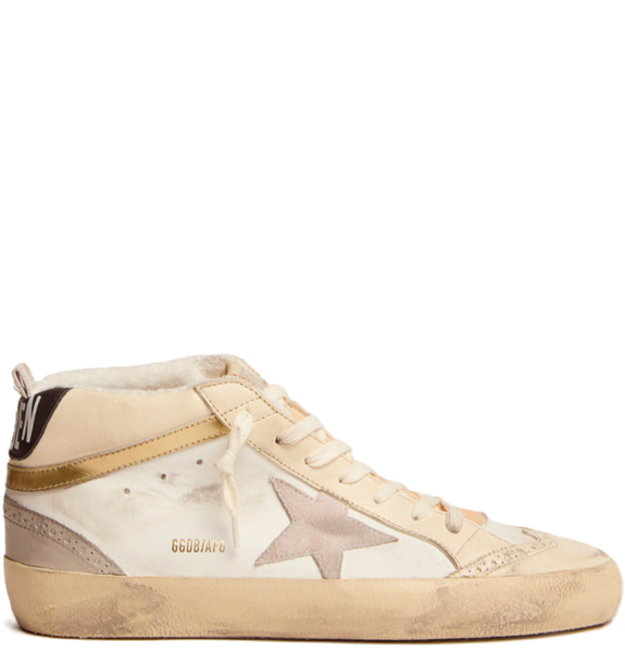  Giày Nam Golden Goose Mid Star 'White' 