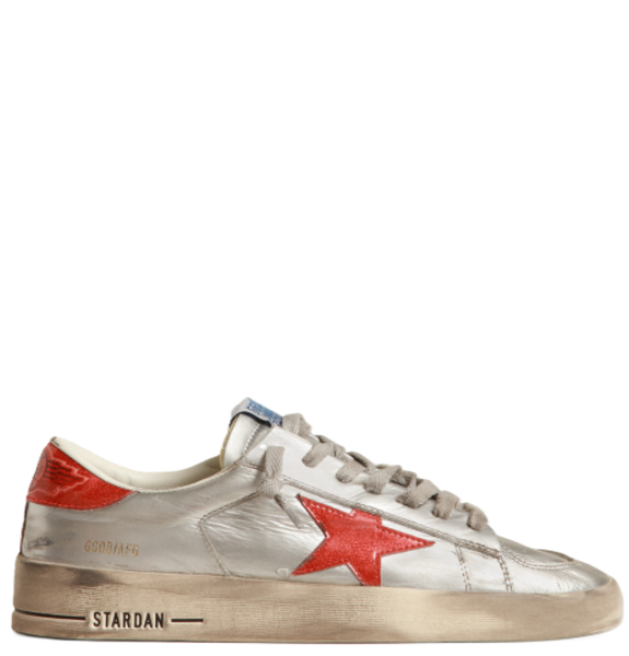  Giày Nam Golden Goose Men's Stardan 'Silver' 