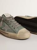  Giày Nam Golden Goose V-Star 'Military-green' 