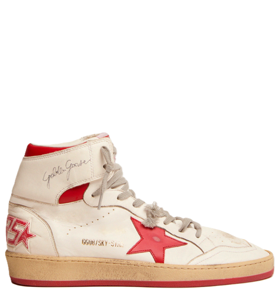 Giày Nam Golden Goose Men's Sky-star 'White' 