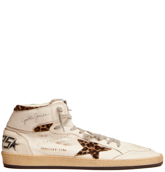  Giày Nam Golden Goose Sky-star 'White' 