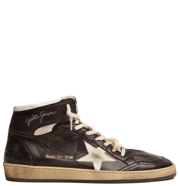  Giày Nam Golden Goose Sky-star 'Black' 