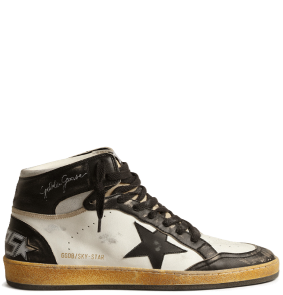  Giày Nam Golden Goose Sky-star 'Black' 