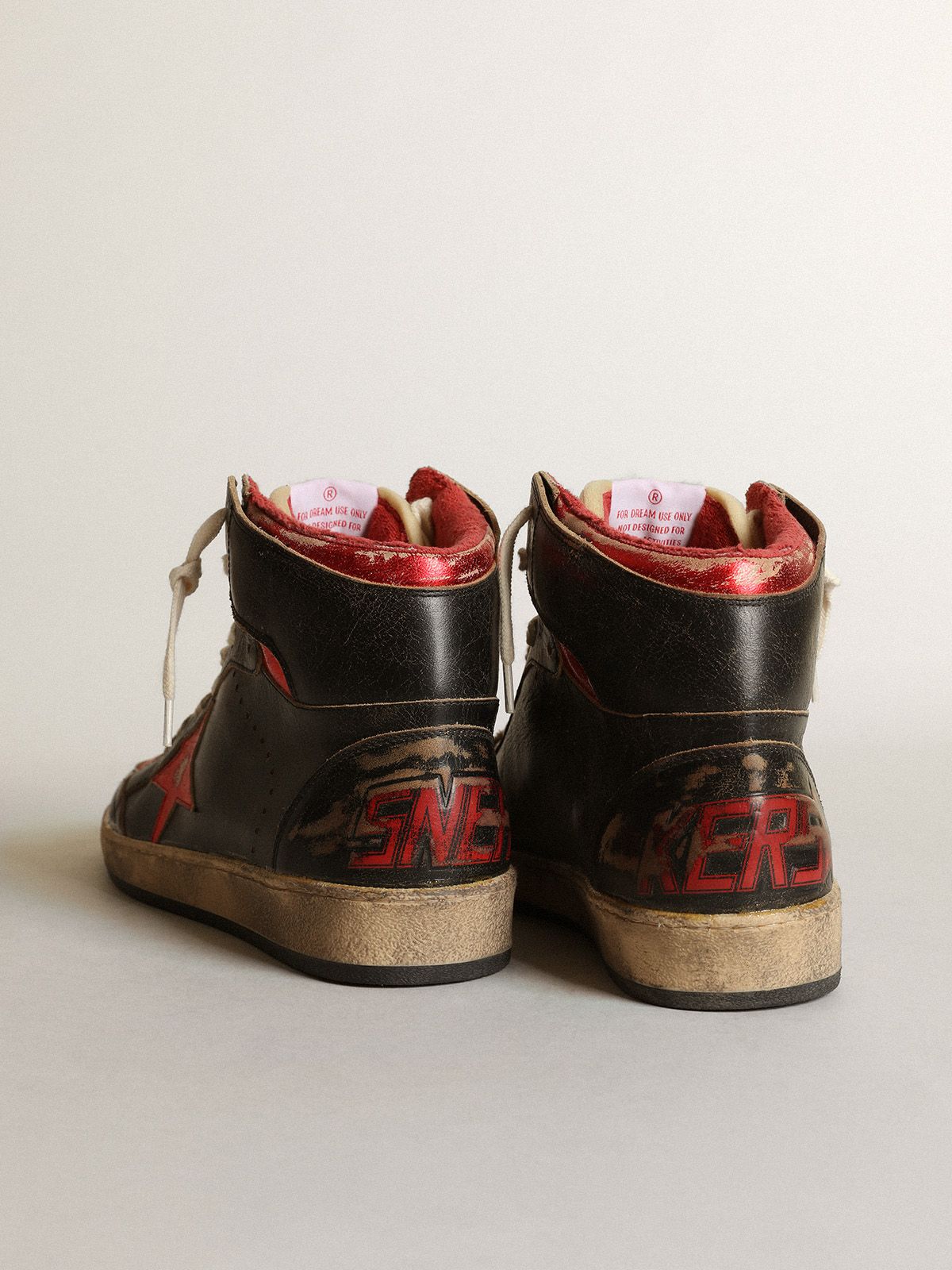  Giày Nam Golden Goose Sky-Star 'Red Star' 