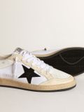  Giày Nam Golden Goose Ball Star Canvas 'White' 