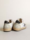  Giày Nam Golden Goose Ball Star Canvas 'White' 