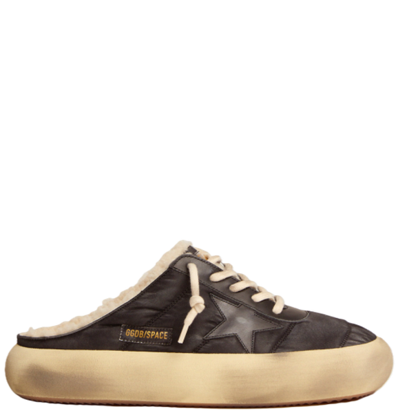  Giày Nam Golden Goose Space-star Sabot 'Black' 