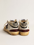  Giày Nam Golden Goose Mid Star In Nappa 'White' 