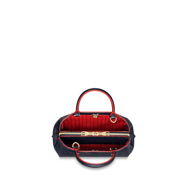  Túi Nữ Louis Vuitton Montaigne BB Monogram 'Navy Blue Red' 