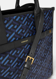  Túi Nữ Versace La Greca Signature Tote 'Black Blue' 