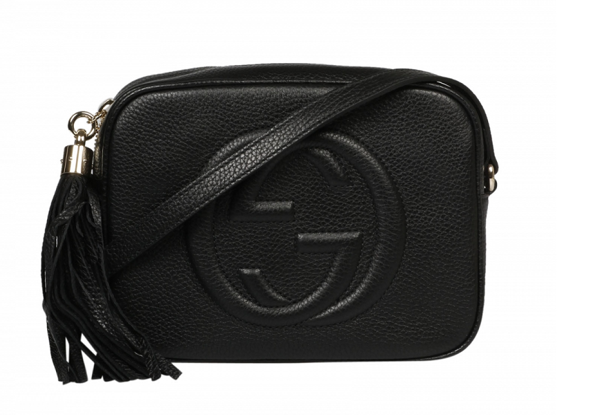  Túi Gucci Soho Small Leather Disco Bag Black 
