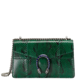  Túi Nữ Gucci Dionysus Python Small Shoulder Bag 'Green' 