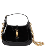  Túi Nữ Gucci Jackie 1961 Mini Shoulder Bag 'Black Patent' ‎‎ 