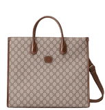  Túi Xách Nữ Gucci Medium Tote With Interlocking G 'OG Supreme' 