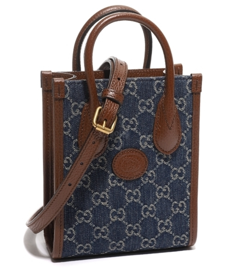 Túi Nữ Gucci Mini Tote Bag With Interlocking G 6716232KQGT8375 LUXITY