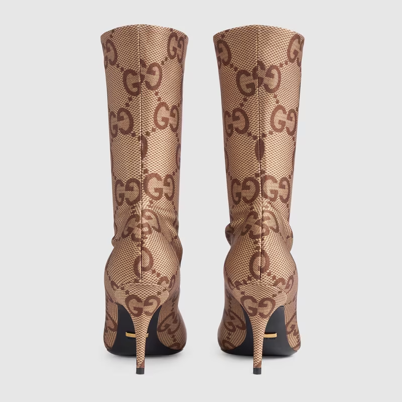  Giày Nữ Gucci The Hacker Project Knife Boot 'Camel' 
