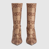  Giày Nữ Gucci The Hacker Project Knife Boot 'Camel' 