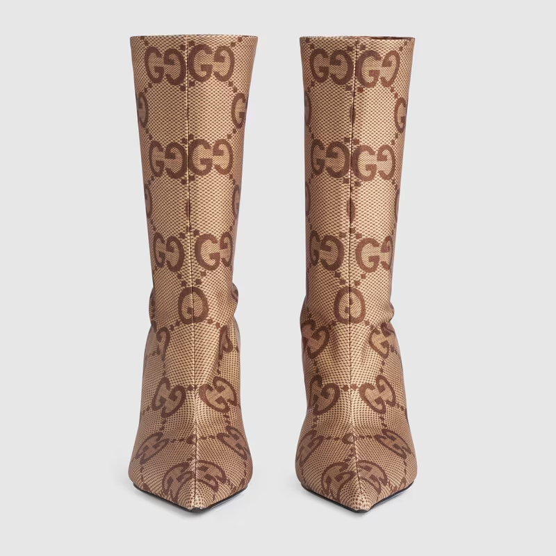  Giày Nữ Gucci The Hacker Project Knife Boot 'Camel' 