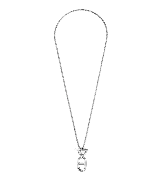  Dây Chuyền Hermes Chaine D'Ancre Pendant Sterling 'Silver' 