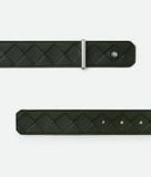  Thắt Lưng Nam Bottega Veneta Intrecciato Pin Belt 'Green' 
