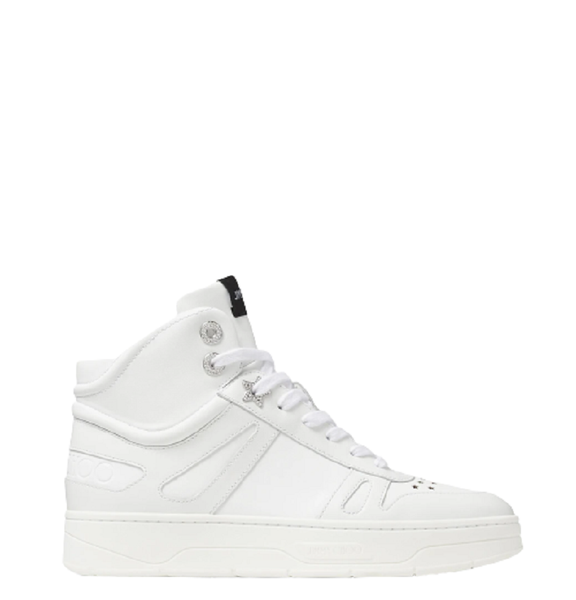  Giày Jimmy Choo Nữ Hawaii Hi Top 'White' 