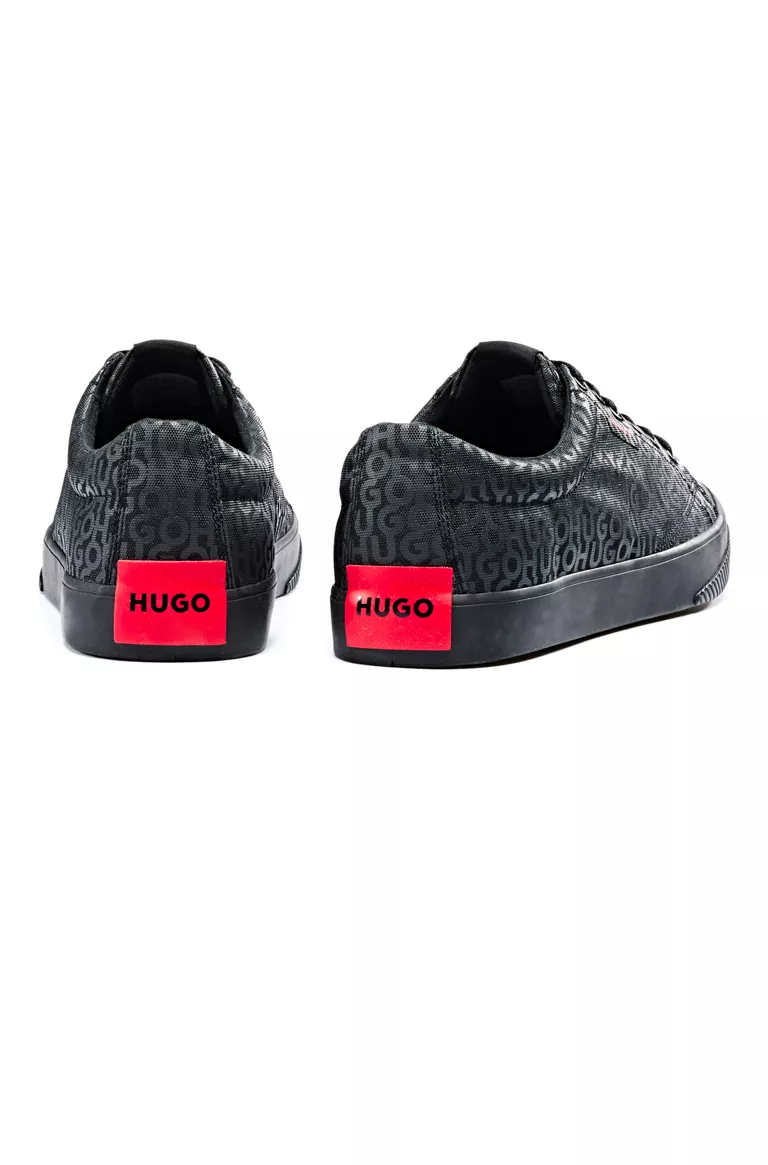 Giày Hugo Boss Nam Trainers 'Logo Print Black' 50474304 – LUXITY