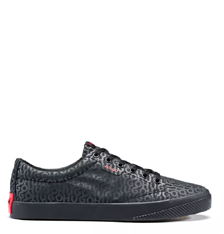 Giày Hugo Boss Nam Trainers 'Logo Print Black' 50474304 – LUXITY