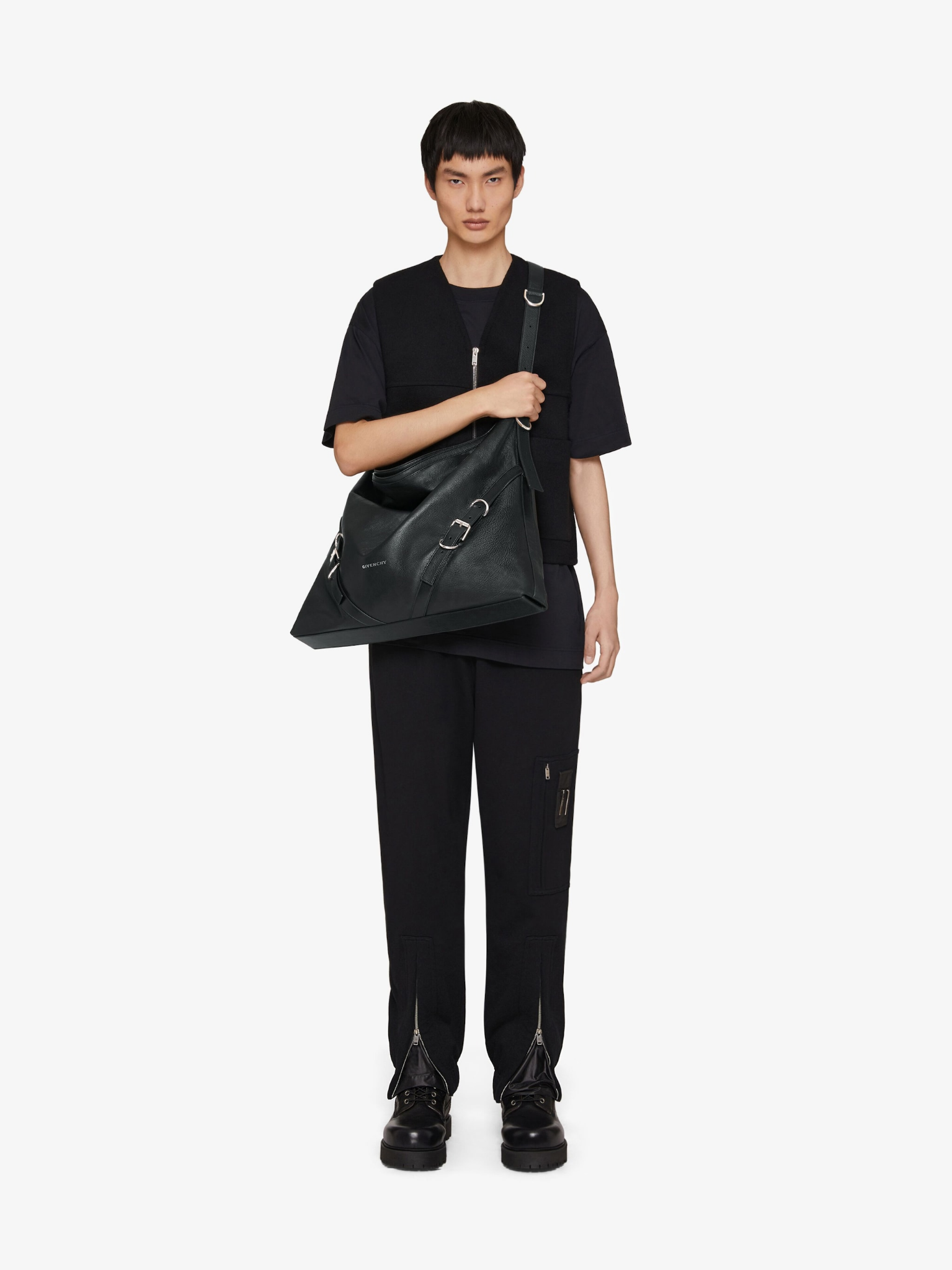  Túi Nam Givenchy Large Voyou 'Black' 