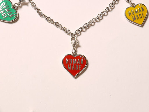 アクセサリー HUMAN MADE FIVE HEART NECKLACE Silver Human Made Five Heart Necklace Silver - FW22 - US