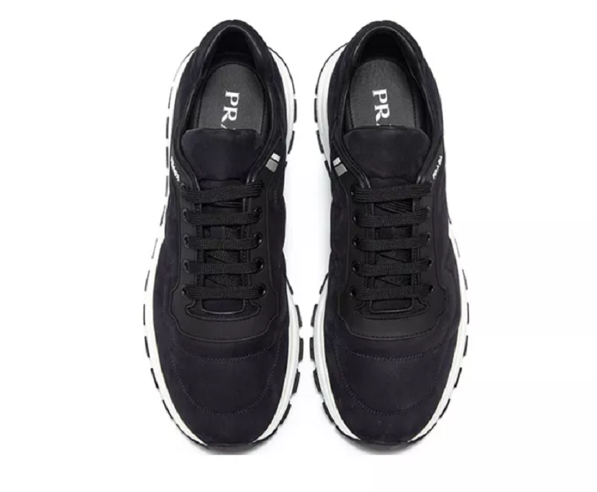  Giày Nữ Prada Logo Nylon Von 'Black' 