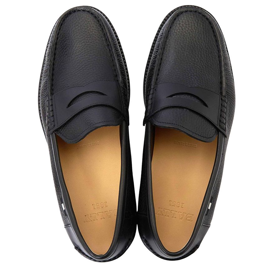  Giày Nam Bally Loafers 'Black' 