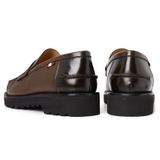  Giày Nam Bally Loafers 'Brown' 